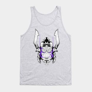 Galactus Oni Samurai - BW Tank Top